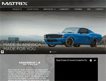 Tablet Screenshot of matrixsystem.com